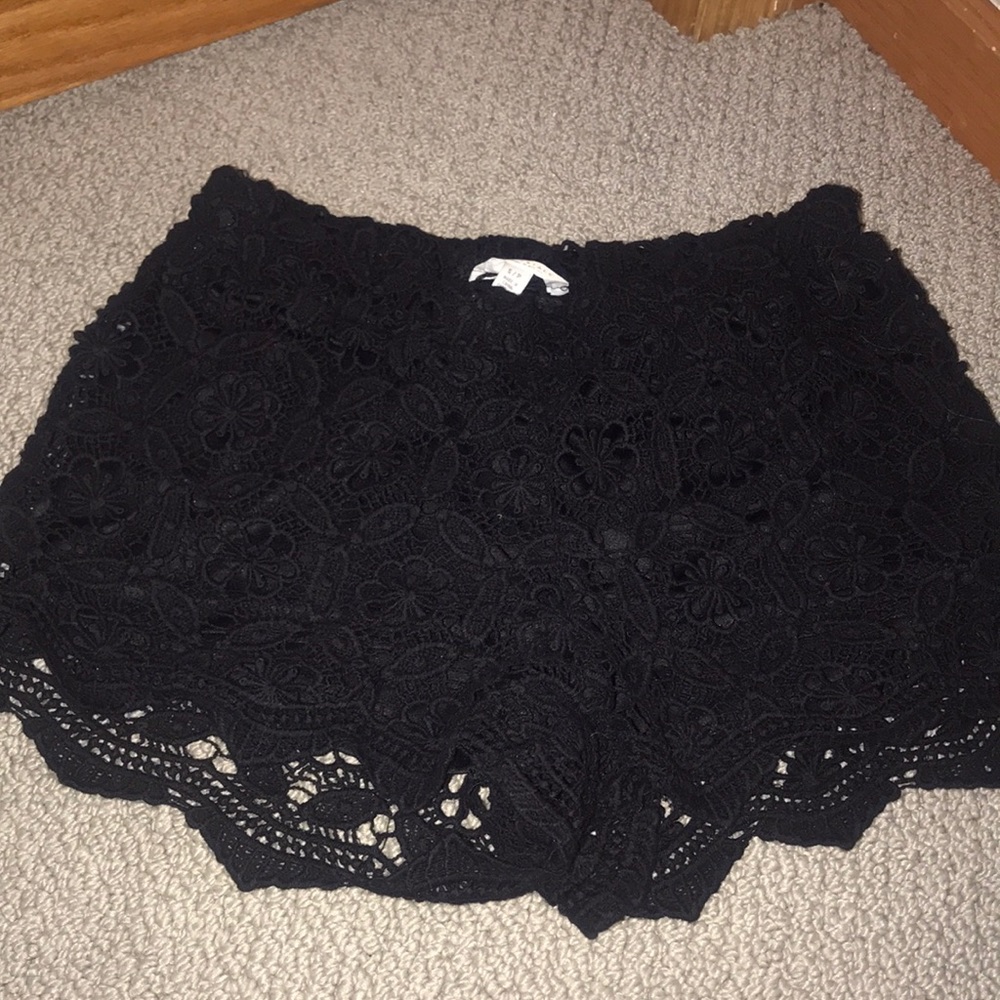 Black shorts